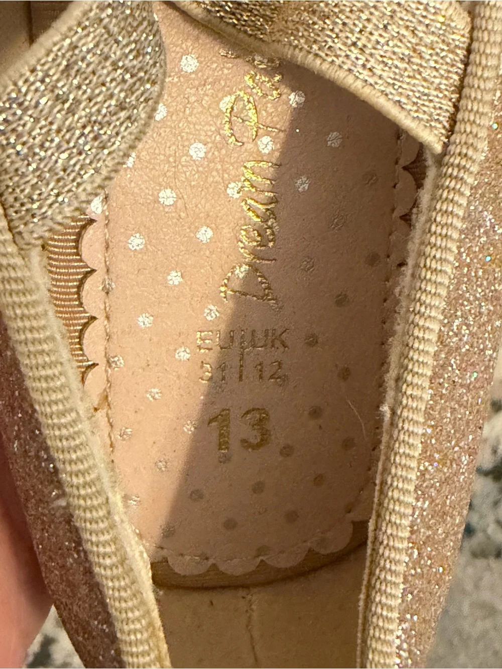 Dream Pairs sparkling glitter